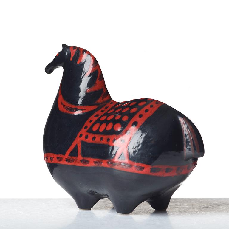 Stig Lindberg, a stoneware figurine "Springare", Gustavsberg, Sweden 1952-72.