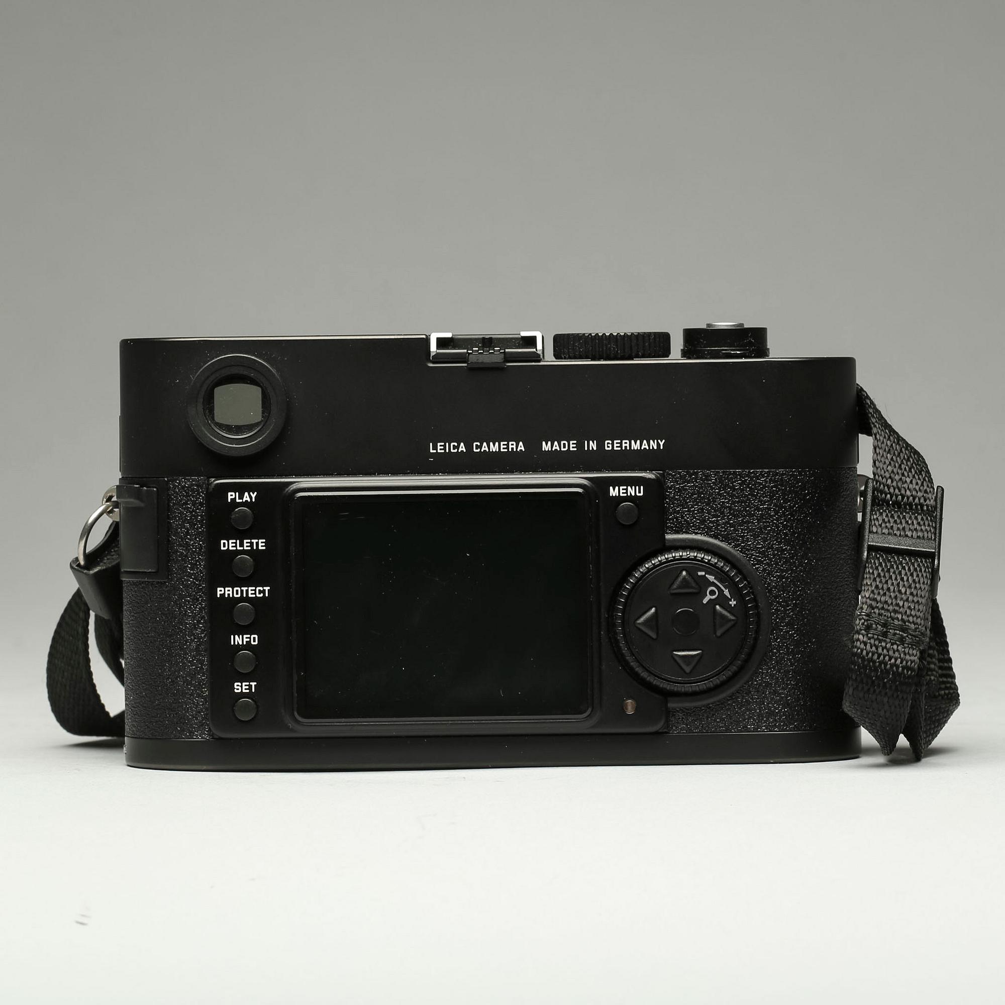KAMERA, Leica M8, digital. serienummer 3199898 Tyskland. 2006-.
