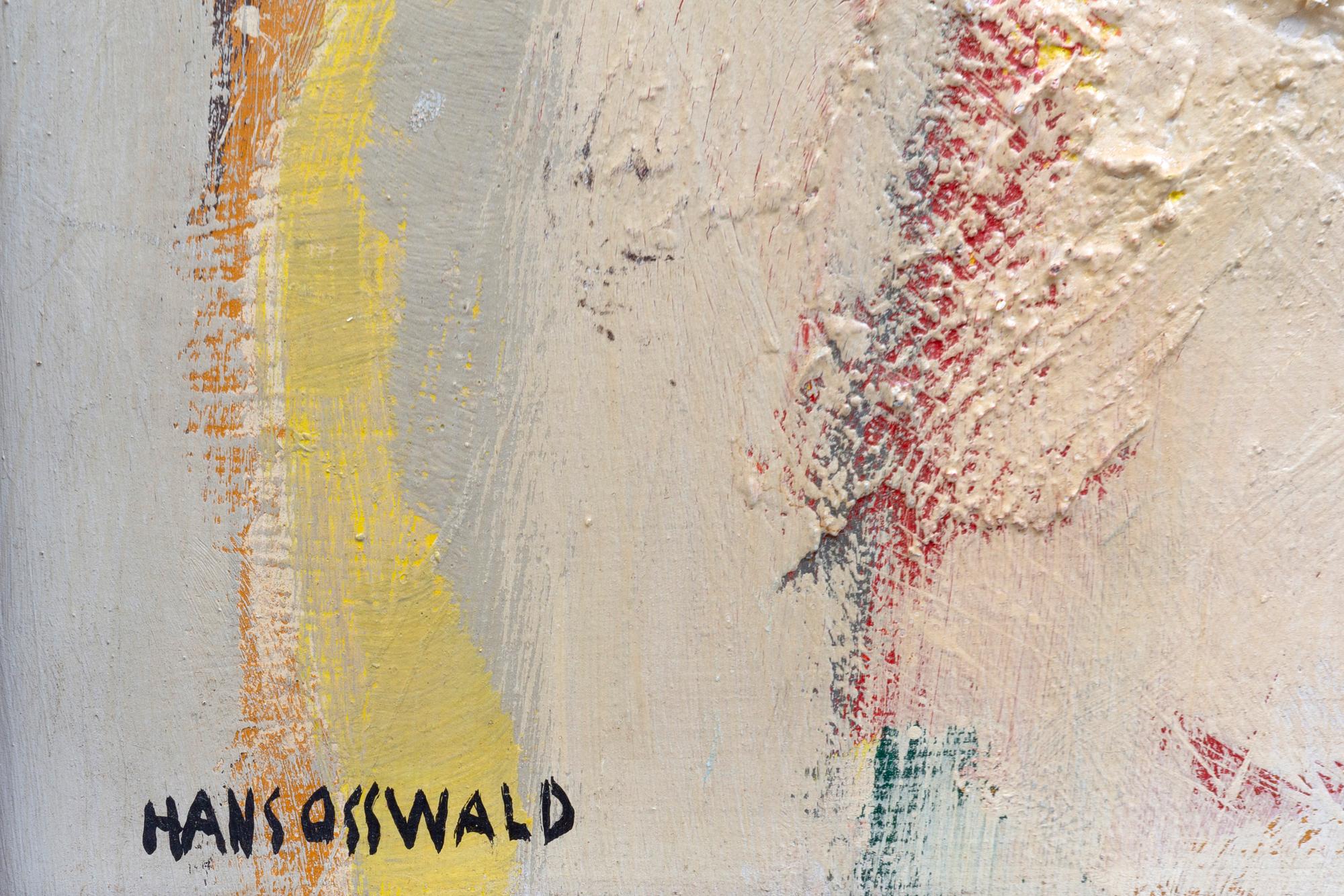 Hans Osswald, oil on panel signed.
