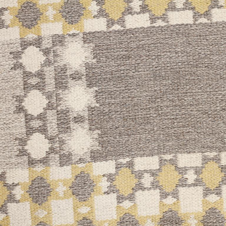 A double woven rug possibly by Ingrid Dessau for Kasthall, second half of the 20th century, 202 x 137 cm.