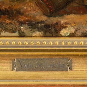 VINCENT STOLTENBERG-LERCHE, olja på duk, signerad och daterad -87.