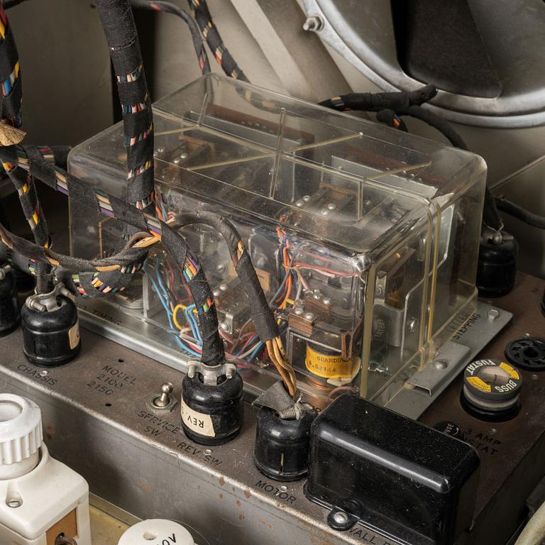 Jukebox, Wurlitzer modell 2100,  Rudolph Wurlitzer Company, North Tonawanda, New York, USA, 1957.