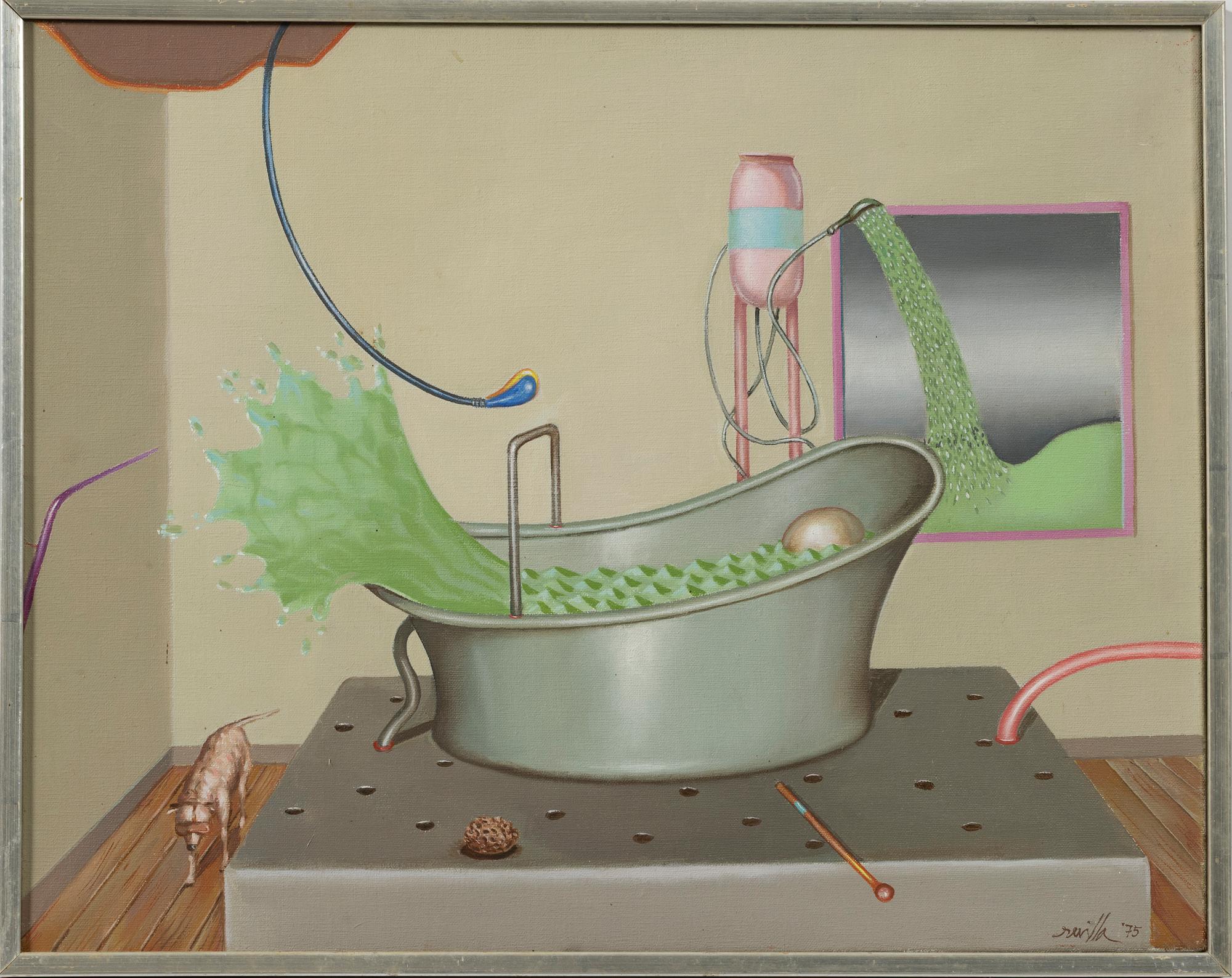 Carlos Revilla, "Archimedes' Bath".