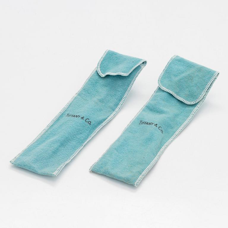 Tiffany & Co, matgafflar, 6 st, "Palm Pattern", sterlingsilver, 1907-1947.