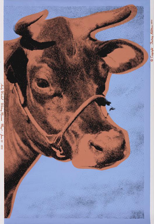Andy Warhol, "Cow".