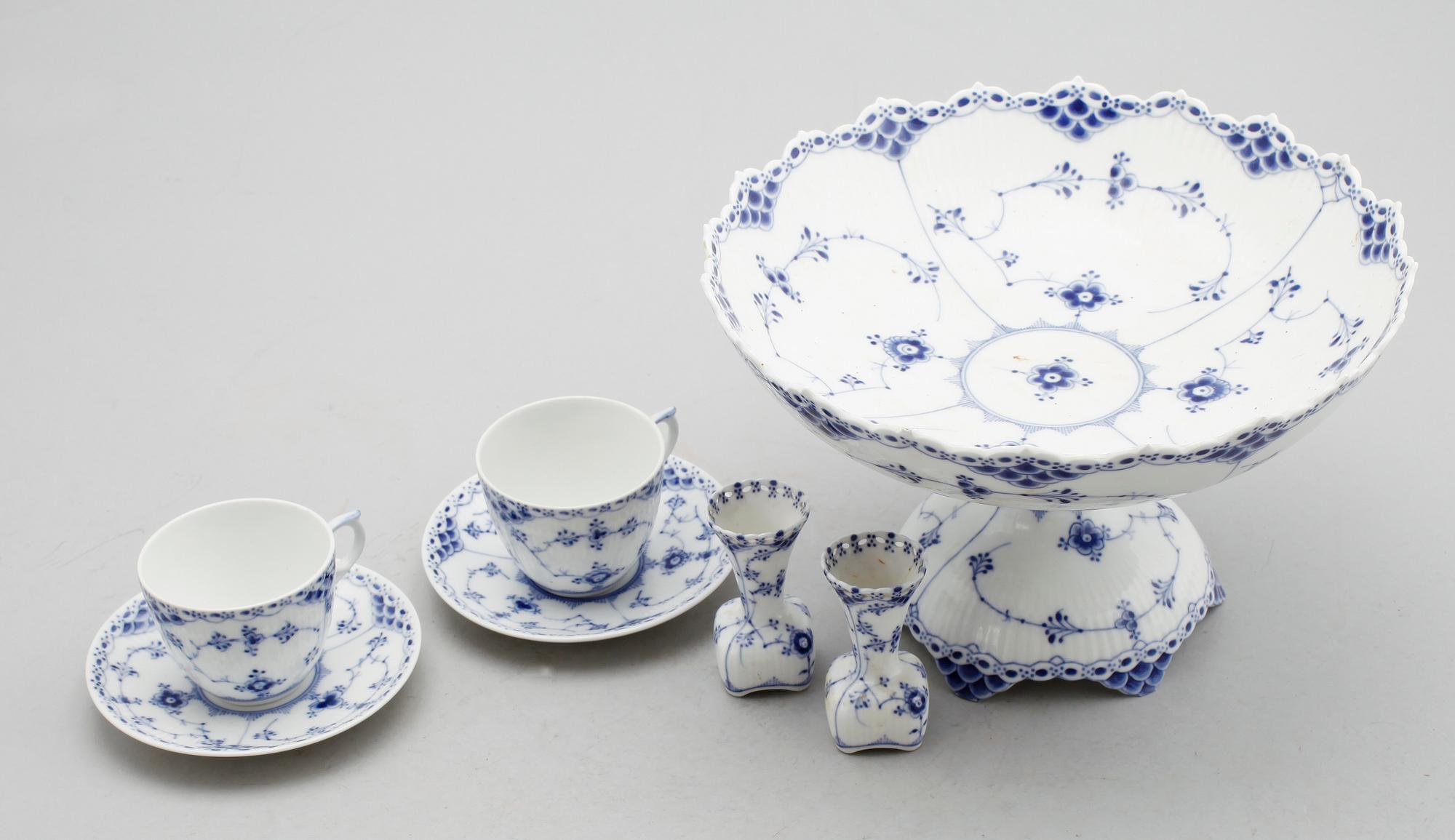 SERVISPORSLIN, 13 del, Musselmalet, Royal Copenhagen.