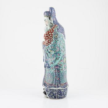 A porlceain figurine, China, 20th century.