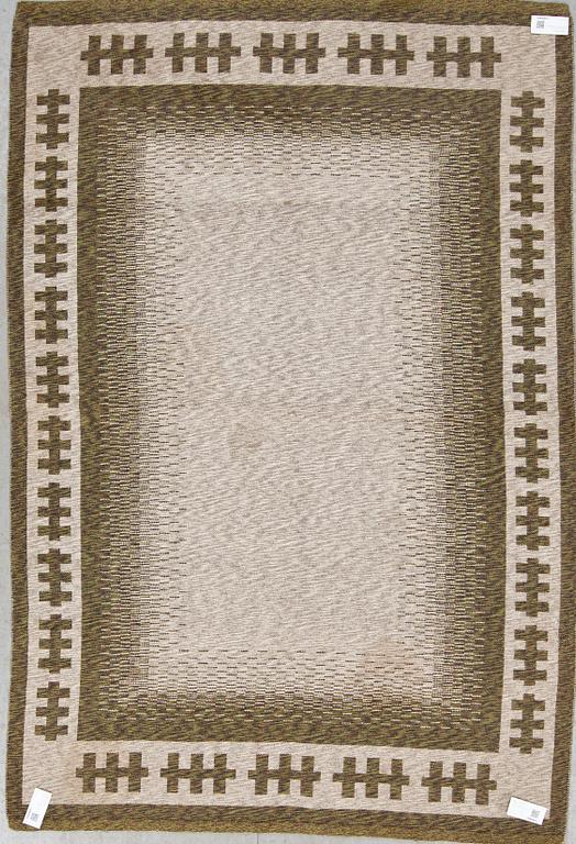 MATTA, dubbelvävd, 1950/60-tal. Ca 236 X 159 cm.
