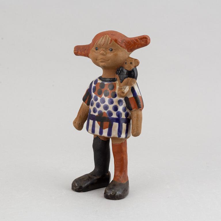 Lisa Larson, a 'Pippi' stoneware figurine for Gustavsberg.