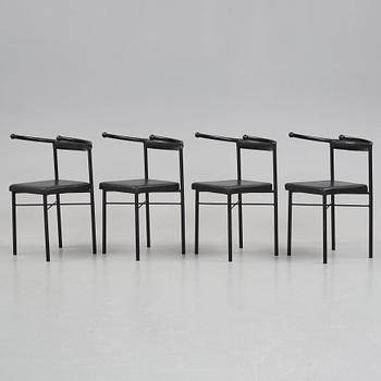 Jonas Bohlin, a set of eight "Point" chairs for Källemo, Värnamo, Sweden post 1985.