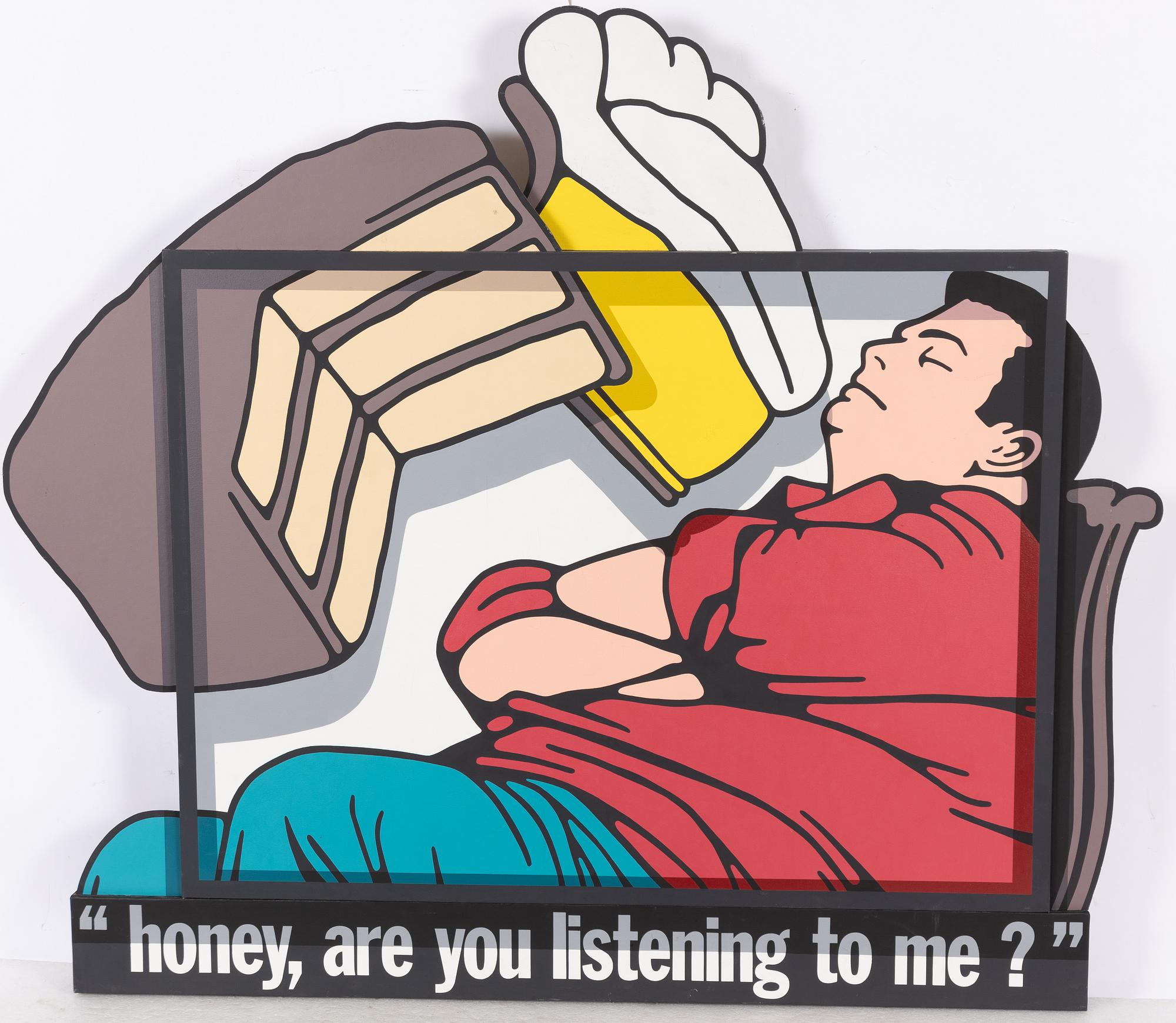 Peter Stanick, 'Honey, are you listening to me?'.