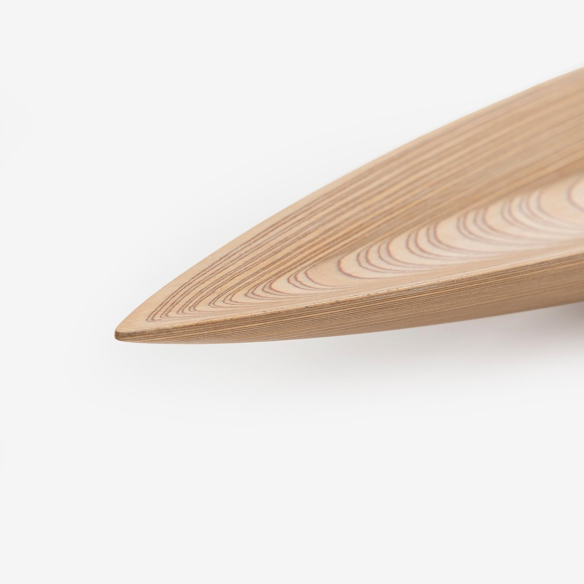 Tapio Wirkkala, A plywood dish, unsigned.
