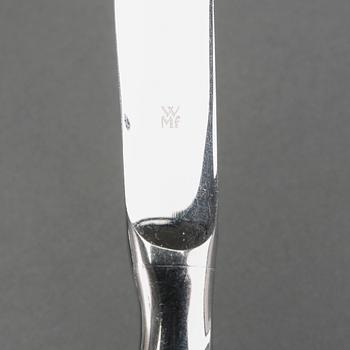 BESTICK, 35 delar, "Onda", rostfritt stål, WMF, Württembergische Metallwarenfabrik, Tyskland, 2000-tal.