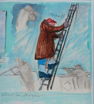 Gösta Werner, "Sälfångst".