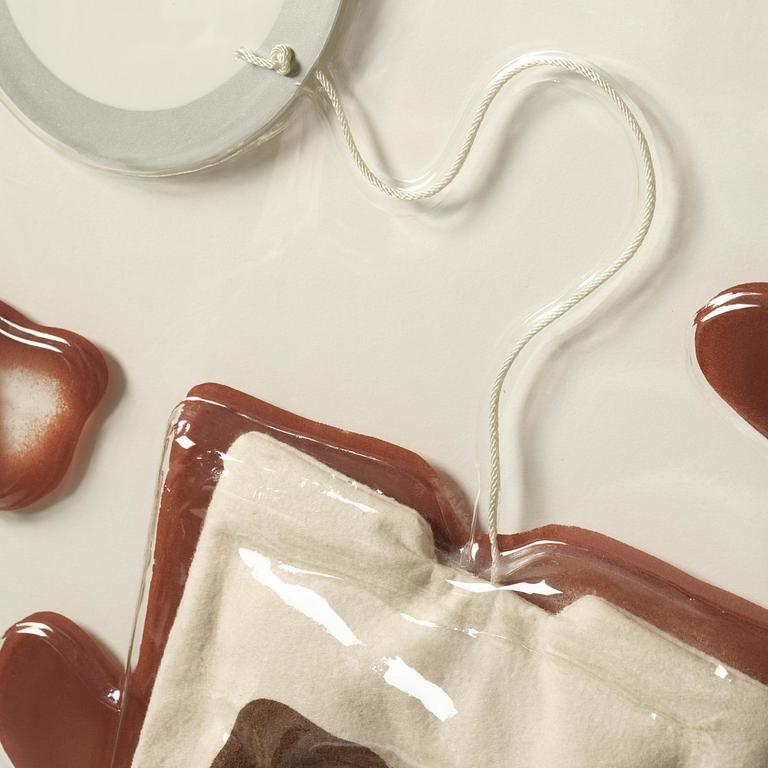 Claes Oldenburg, "Tea Bag" from: "Four on Plexiglas".
