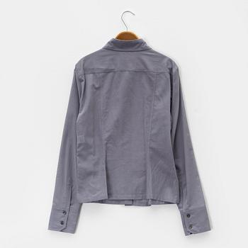 Gucci, A grey cotton blouse, size 42.