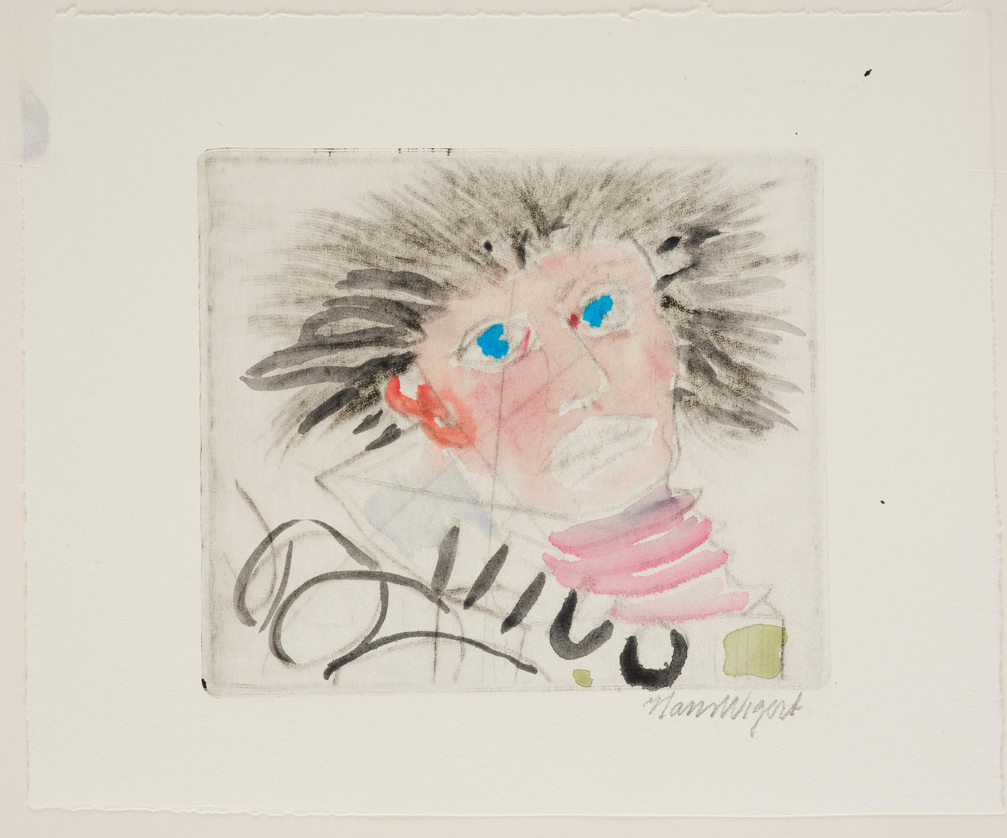 Hans Wigert, The face.
