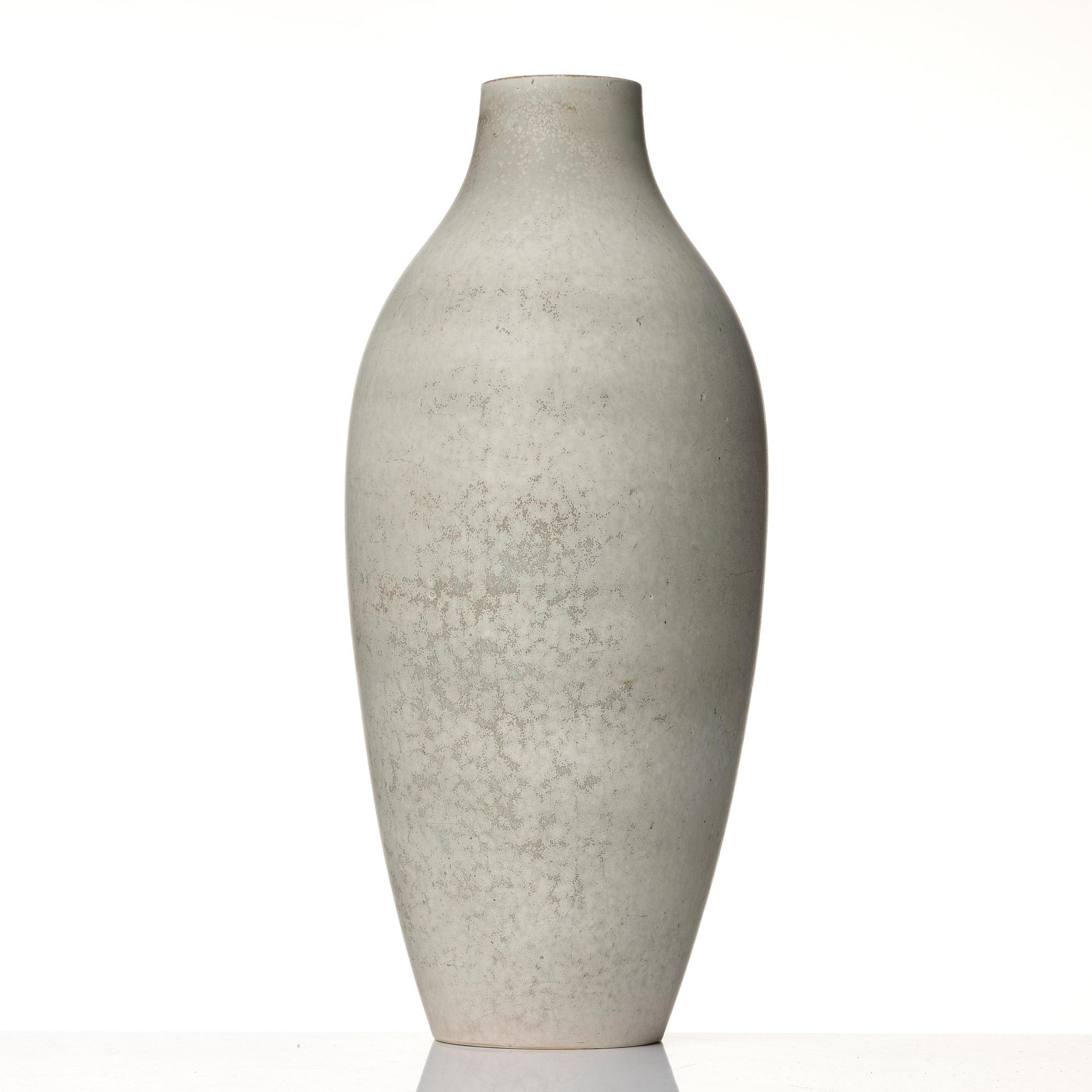 Carl-Harry Stålhane, a stoneware floor vase, Rörstrand, Sweden 1950's.