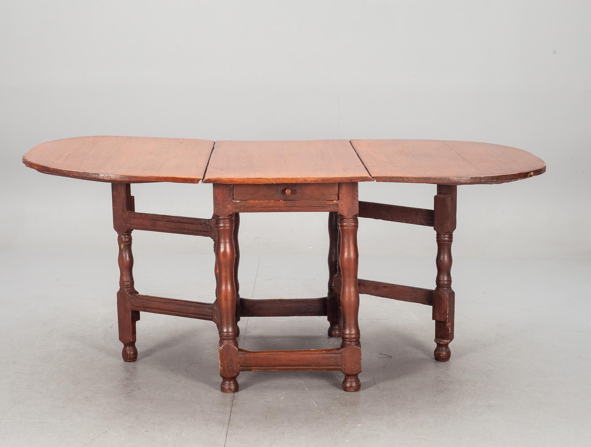SLAGBORD, senbarock, 1700-tal.