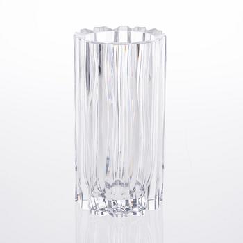 VAS, glas, signerad Aimo Okkolin, Riihimäen Lasi Oy.