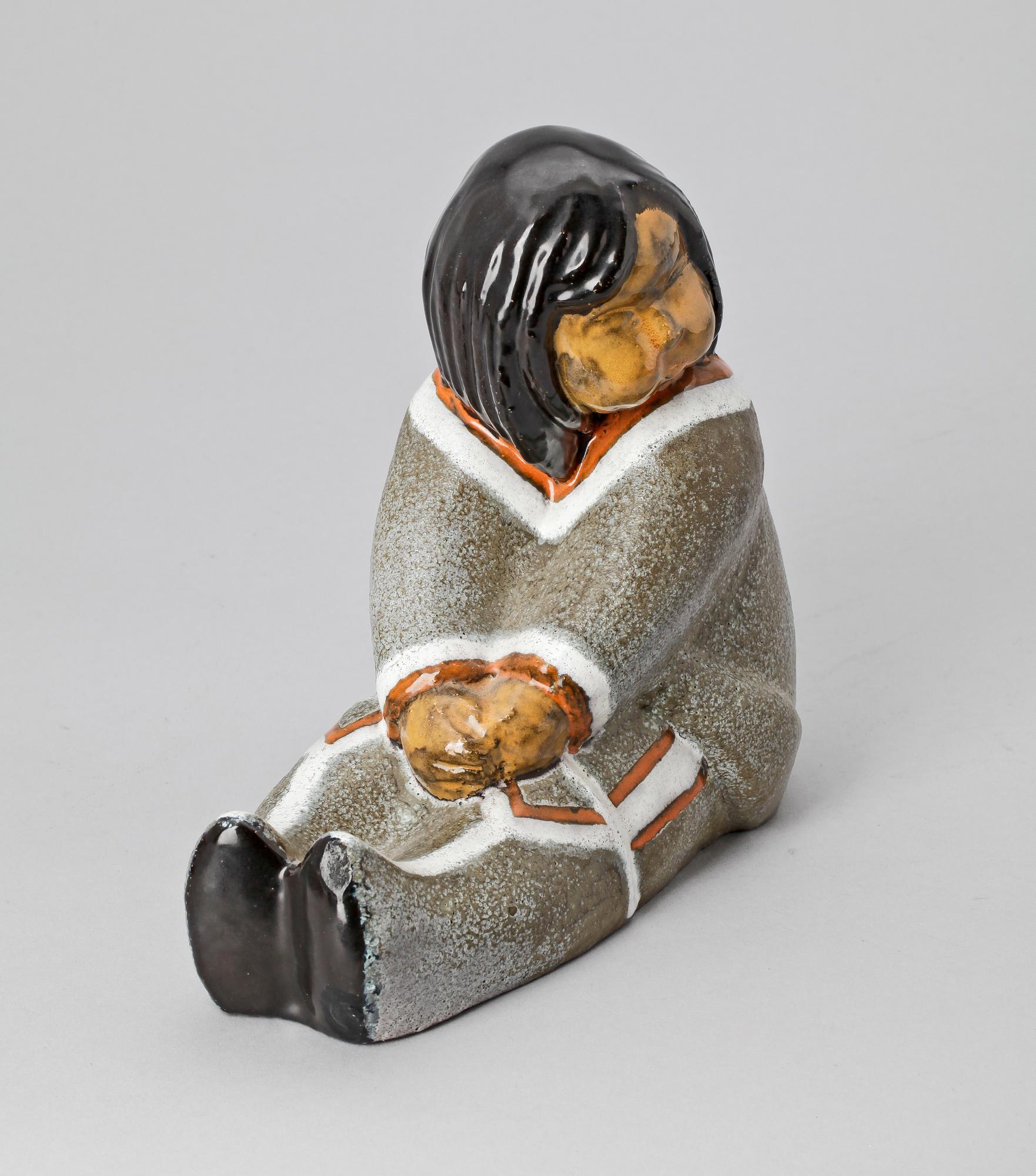 FIGURIN, keramik, Vicke Lindstrand, Upsala-Ekeby.