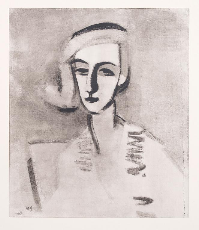 HELENE SCHJERFBECK, mapp med reproduktioner, 48 st.