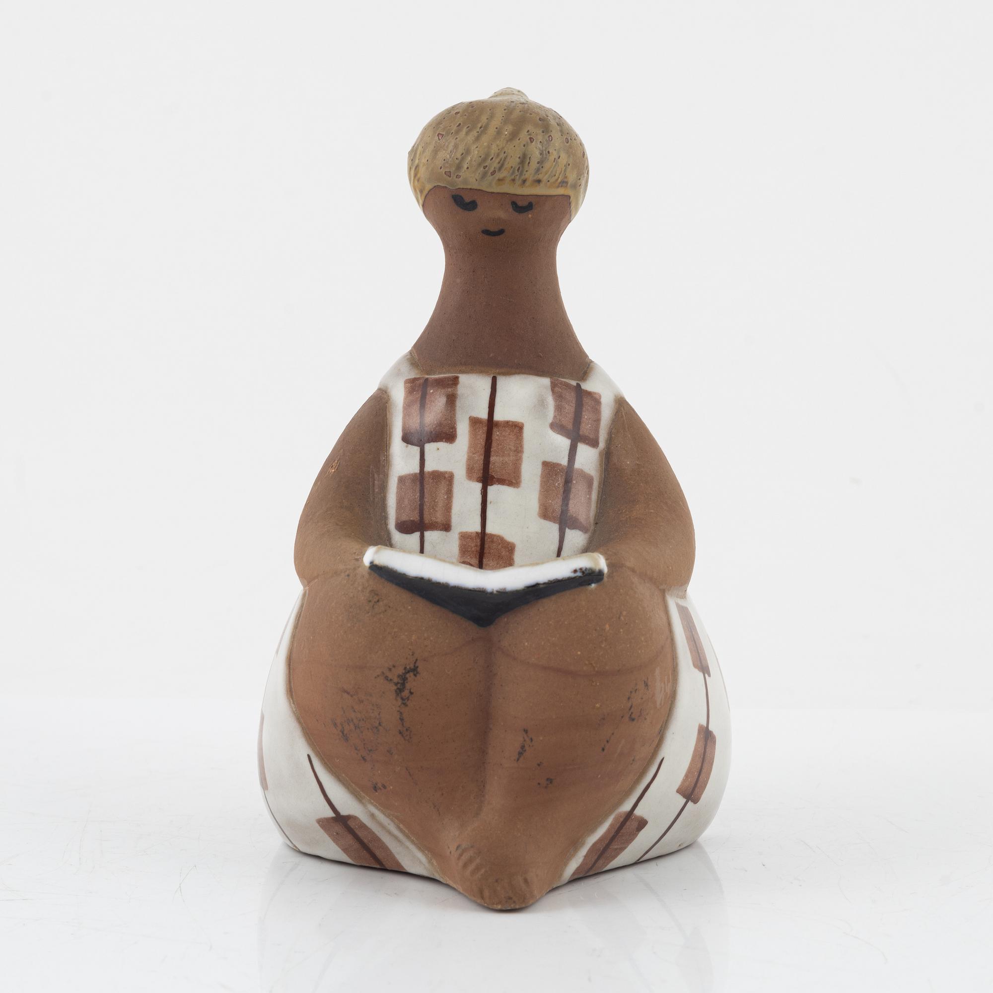 Lisa Larson, figurin, "Charlotta", Gustavsberg.