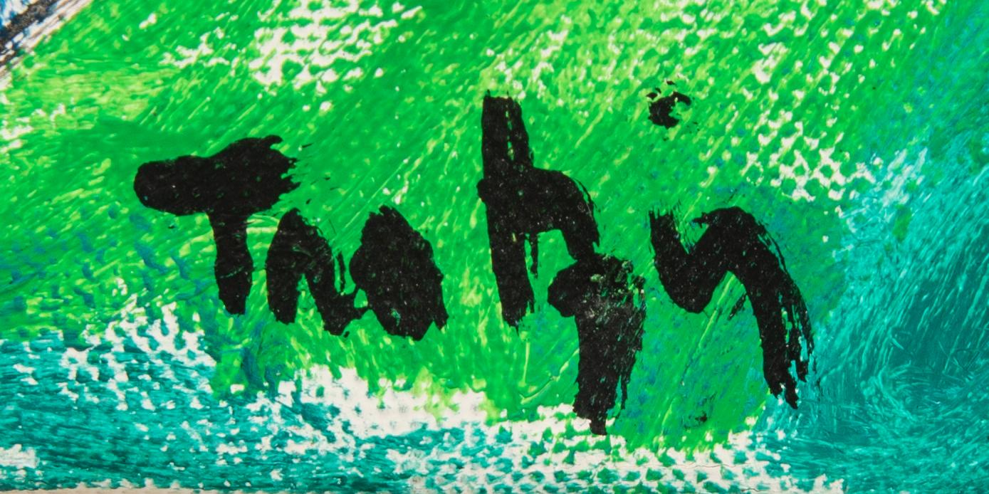 Ulf Trotzig, oil on canvas signed.