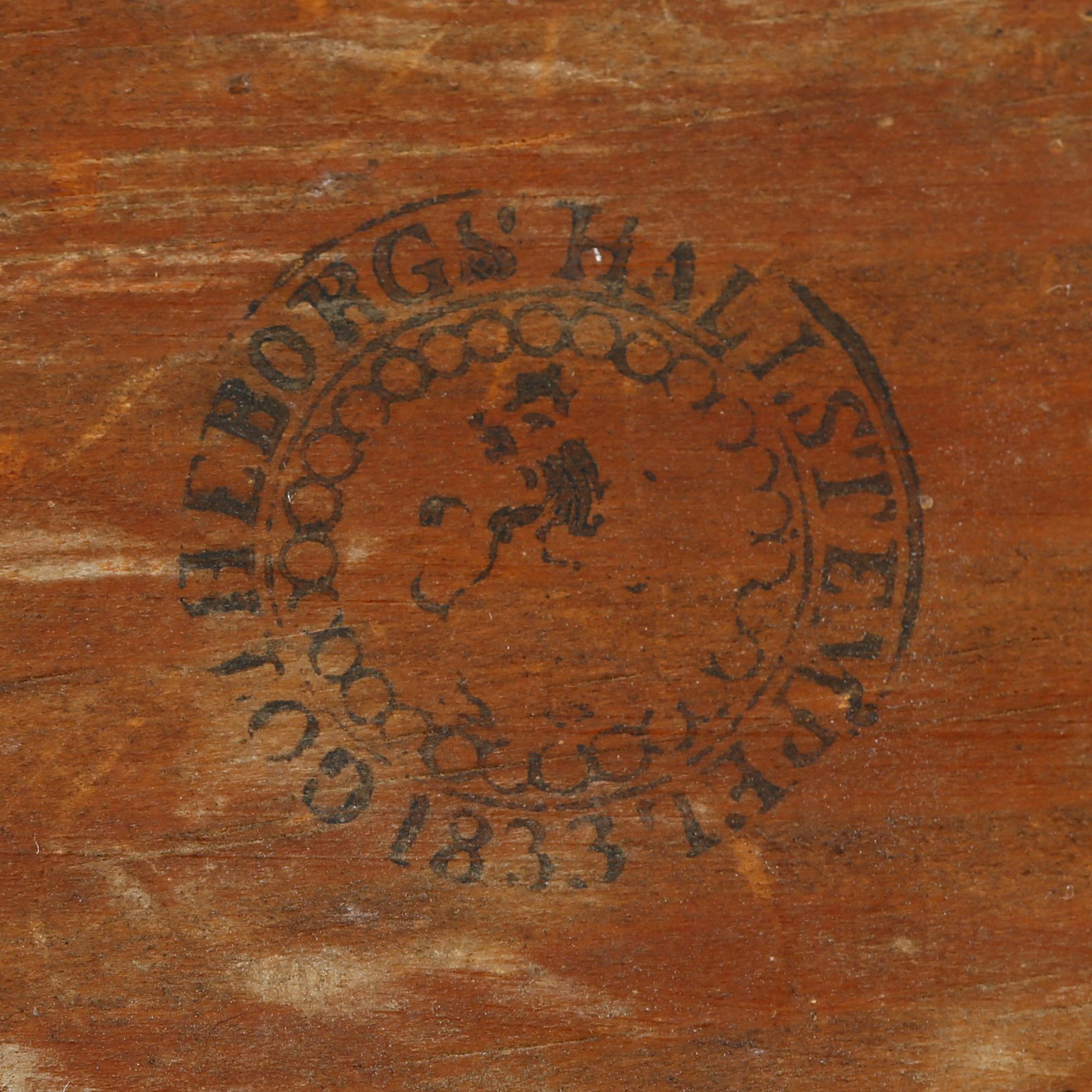 SPEGEL, empire, Göteborg, 1833.