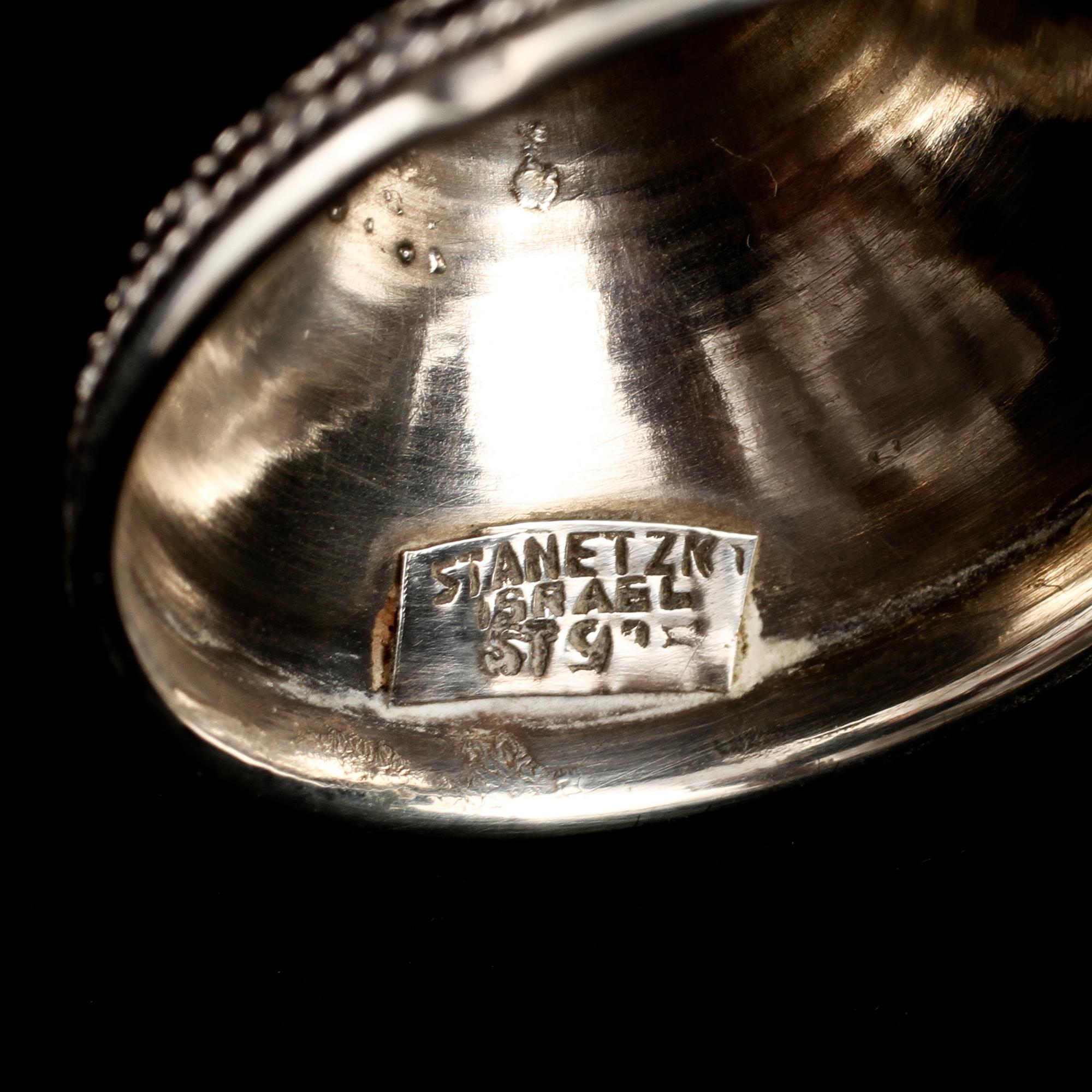 PARTI SILVER, 6 delar, 1800/1900-tal. Vikt 155 g.