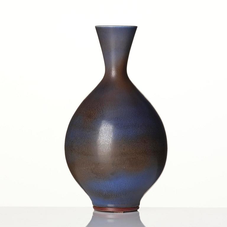 Berndt Friberg, a stoneware vase, Gustavsberg Studio 1973.