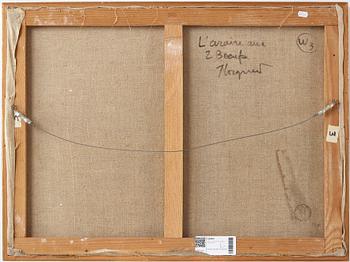 James Coignard, olja på duk, signerad.