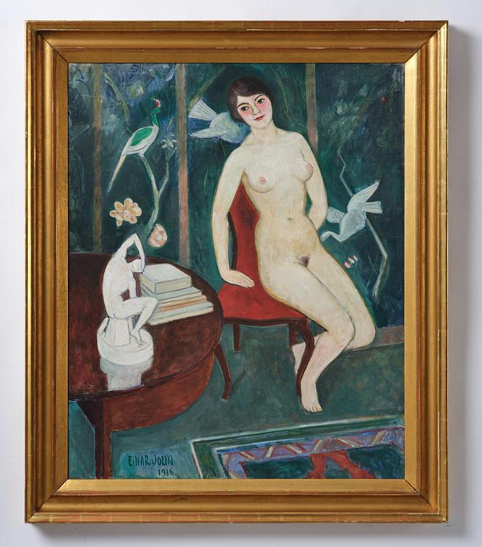 Einar Jolin, Seated model.