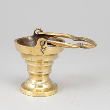 A 16th century bronze Holy Water bowl.