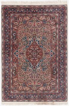 Rug, Kirman, approx. 245 x 165 cm.