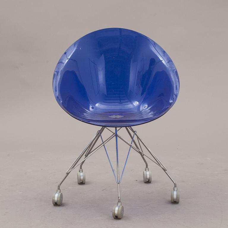 SKRIVBORDSSTOL, "Eros", Philippe Starck för Kartell, märkt.