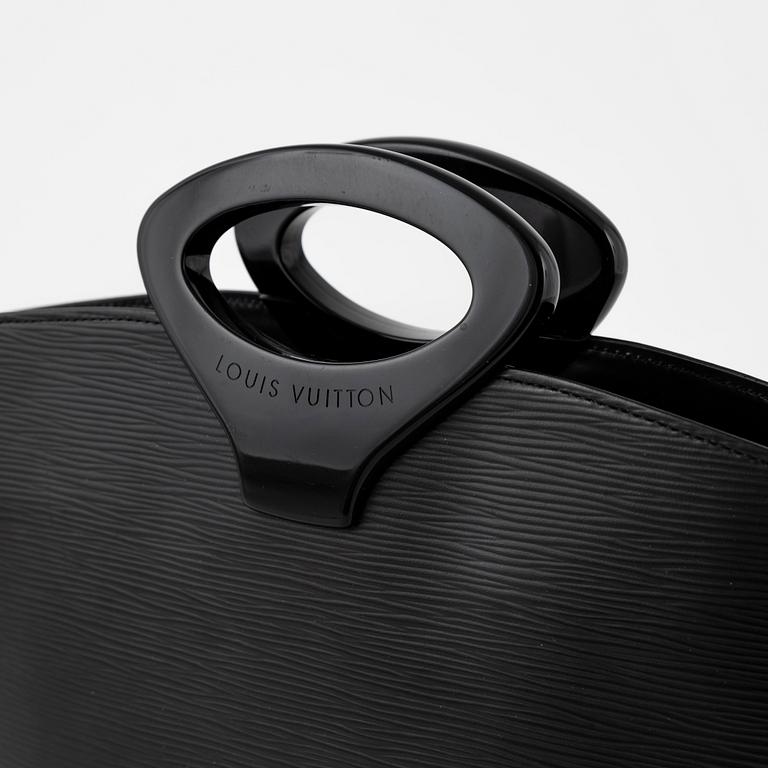 Louis Vuitton, a black epi "Noctambule" tote bag.
