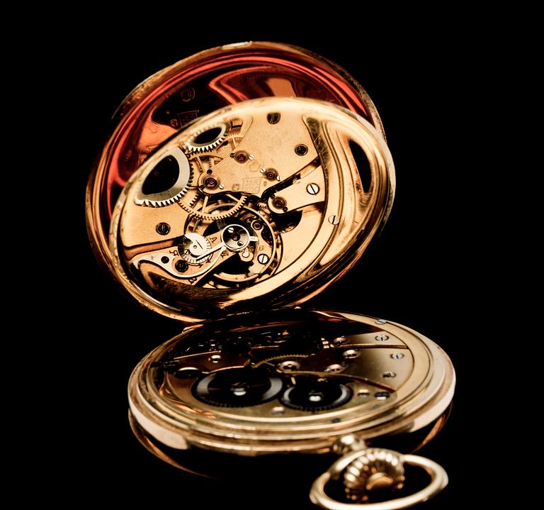 FICKUR, guld 18 k. vikt ca 116 g.