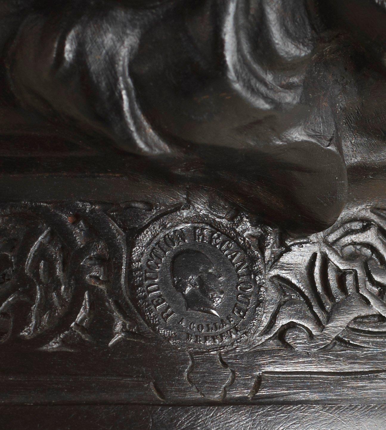 Jean Antonin Marius Mercié, "David vainqueur" (= The winner David).