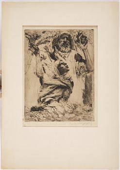 Erich Wolfsfeld, Abrahams offer.