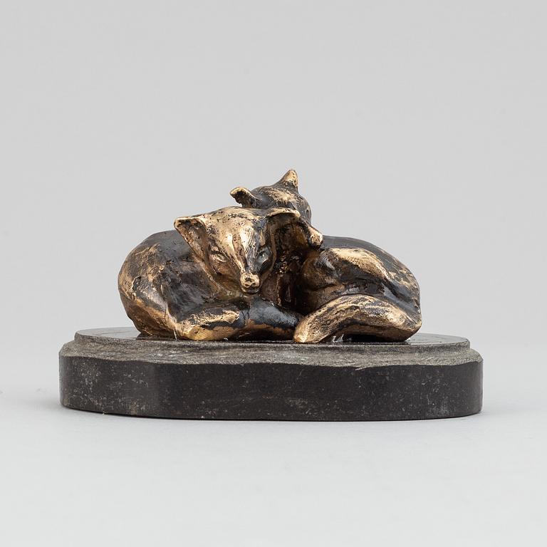 Torbjörn Forsberg, skulptur. Brons. Sign. med initialer och dat -07.