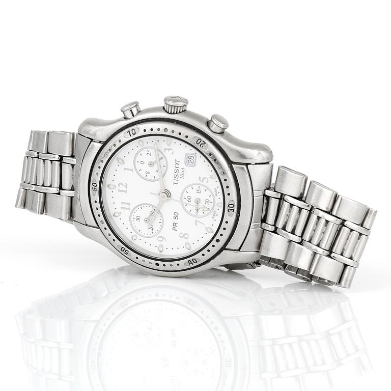 HERRARMBANDSUR, Tissot PR50, J178/278, Chronograf, 2000-tal.