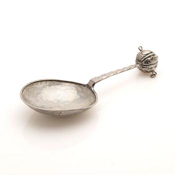Soup spoon, silver, Conrad Gadd (active 1725–1750), Kristianstad.