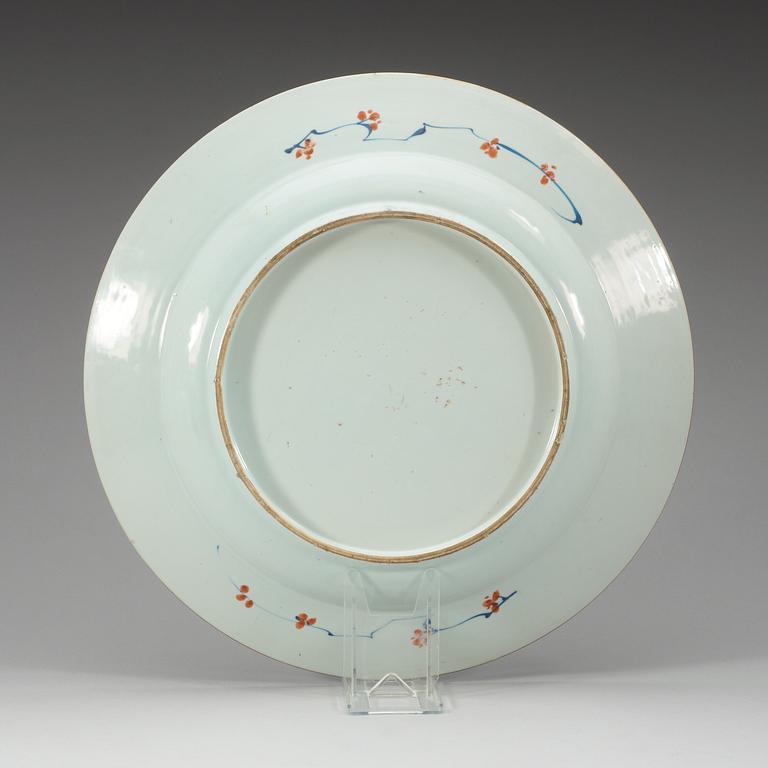 FAT, kompaniporslin. Qing dynastin, 1700-tal.