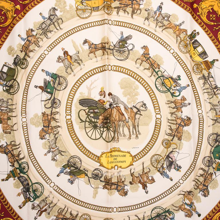 SCARF, "La Promenade de Longchamps", Hermès.