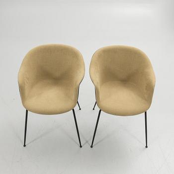 GamFratesi, Chairs, a pair, "Bat Chair", Gubi, Denmark.