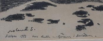 SVENSSON, ROLAND, litografi, Sign o dat 1943.