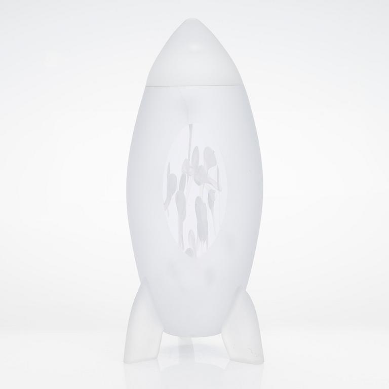 Johannes Rantasalo, a 'Venus I' glass sculpture, signed 2012. Unique.