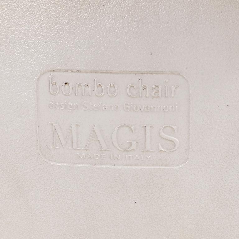 A set of eight 'Bombo' chairs by Stefano Giovanni, Magis.