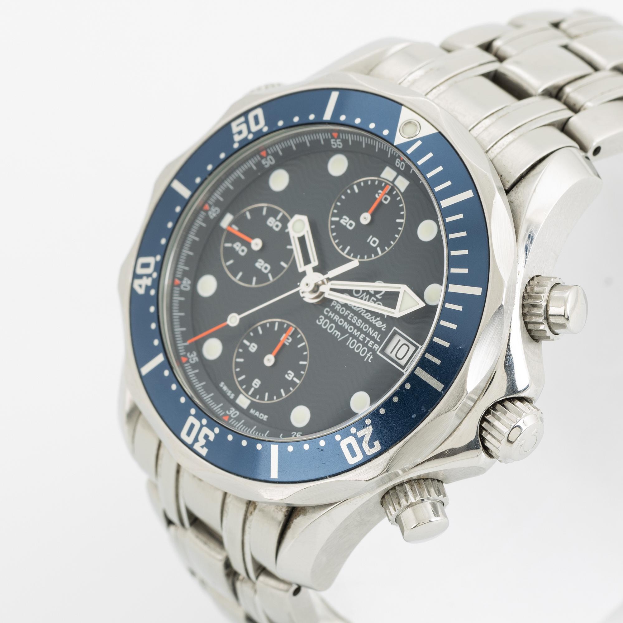 Omega, Seamaster Professional (300m/1000ft), Chronometer, armbandsur, 41,5 mm.